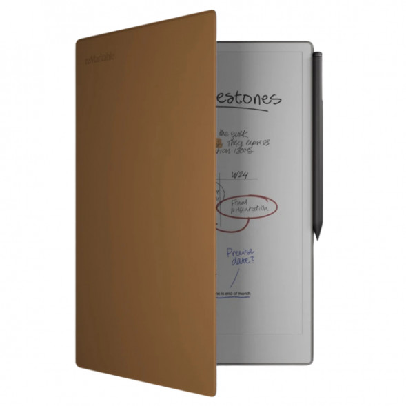 Чехол-книжка reMarkable Book Folio Premium Leather для reMarkable Pro, коричневый в Хабаровске