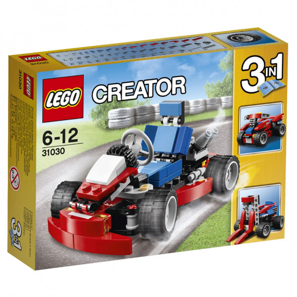 Конструктор LEGO Creator 31030 Красный гоночный карт в Хабаровске