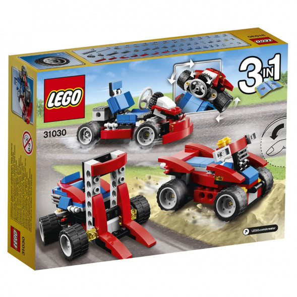 Конструктор LEGO Creator 31030 Красный гоночный карт в Хабаровске