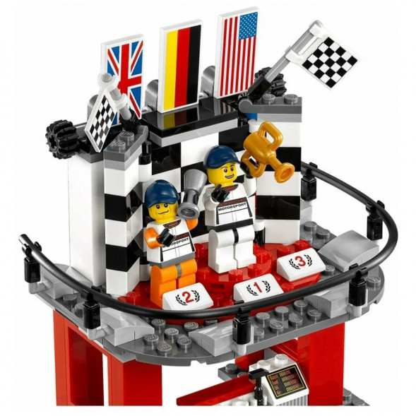 Конструктор LEGO Speed Champions 75912 Финишная линия гонки Porsche 911 GT в Хабаровске