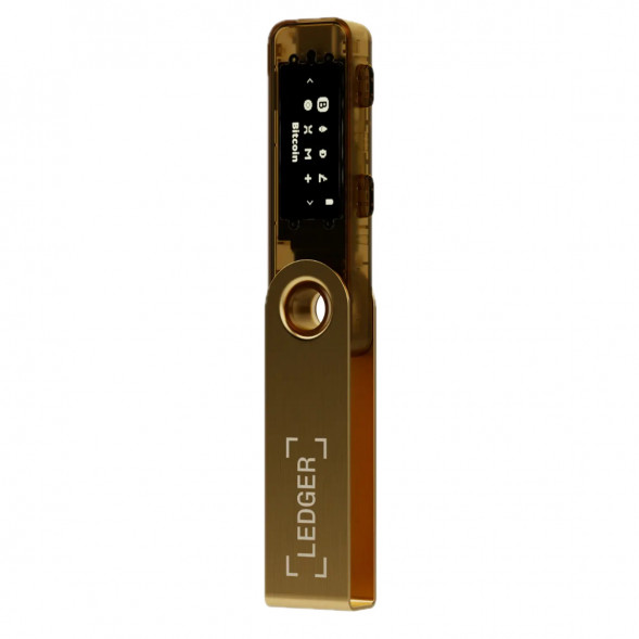 Криптокошелек Ledger Nano S Plus 1 шт., золотой в Хабаровске