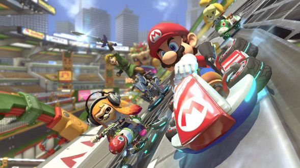 Игра Mario Kart 8 Deluxe Edition для Nintendo Switch, картридж в Хабаровске