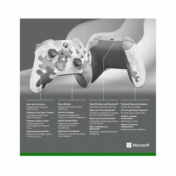 Геймпад Microsoft Xbox Series Controller, Arctic Camo в Хабаровске