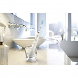 Набор из 2 электрических зубных щеток Philips Sonicare DiamondClean 9000 HX9914/55, белый