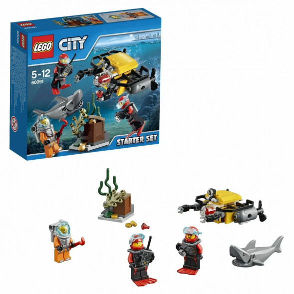 Конструктор LEGO City Deep Sea Explorers 60091 Исследование морских глубин в Хабаровске