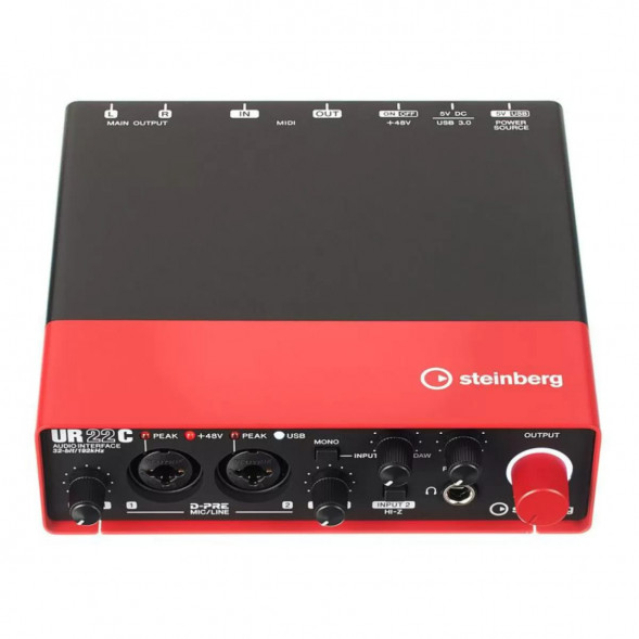 Аудиоинтерфейс Steinberg UR22C, Red в Хабаровске