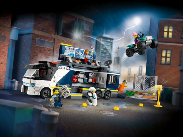 Конструктор LEGO City 60418 Полицейский грузовик криминалистической лаборатории в Хабаровске
