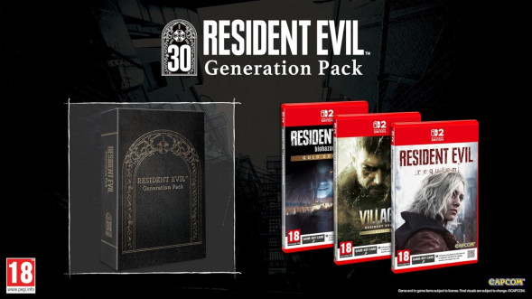 Игра Resident Evil: Generation Pack [NIntendo Switch 2, русские субтитры] в Хабаровске