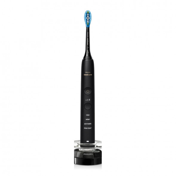 Набор из 2 электрических зубных щеток Philips Sonicare DiamondClean 9000 HX9914/54, чёрный в Хабаровске