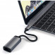 Адаптер Satechi USB-C - Ethernet ST-TCENM, серый космос в Хабаровске