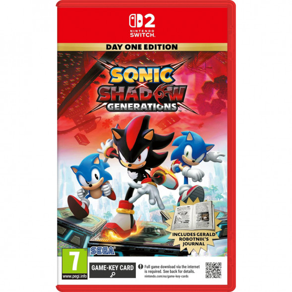 Игра Sonic x Shadow Generations. Day One Edition [Nintendo Switch 2, русские субтитры] в Хабаровске