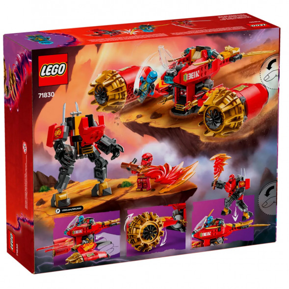 Конструктор LEGO Ninjago 71830 Боевой робот Кая «Всадник бури» в Хабаровске