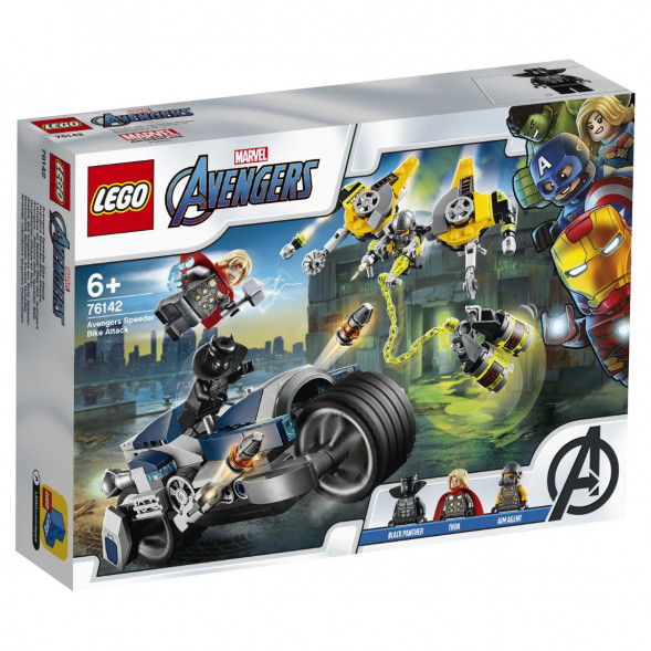 Конструктор LEGO Super Heroes 76142 Мстители Атака на спортбайке в Хабаровске