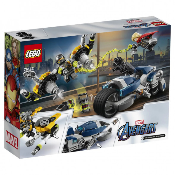 Конструктор LEGO Super Heroes 76142 Мстители Атака на спортбайке в Хабаровске