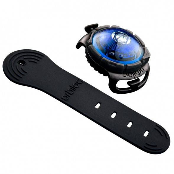 Фонарь для собак Orbiloc Dog Dual Signal Colours, синий в Хабаровске