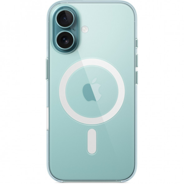 Чехол Apple Clear Case with MagSafe для iPhone 16, прозрачный (MA6A4ZM/A) в Хабаровске