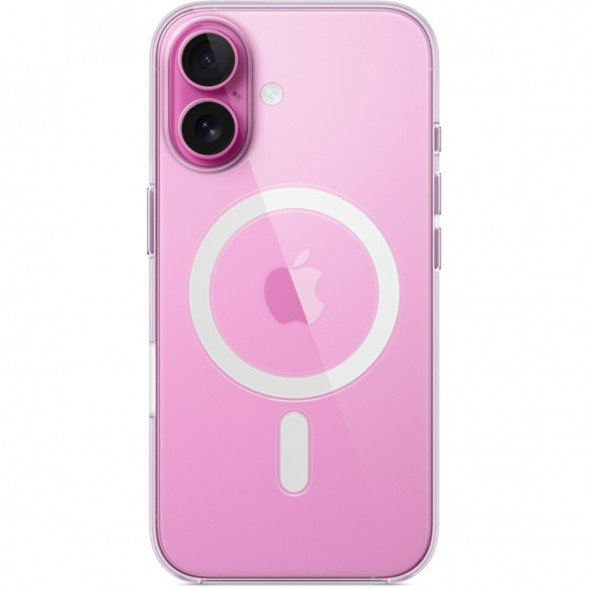 Чехол Apple Clear Case with MagSafe для iPhone 16, прозрачный (MA6A4ZM/A) в Хабаровске