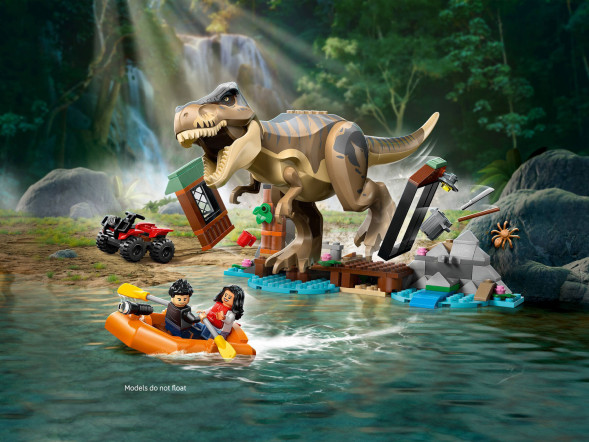 Конструктор LEGO Jurassic World 76975 Побег по реке от ти-рекса в Хабаровске