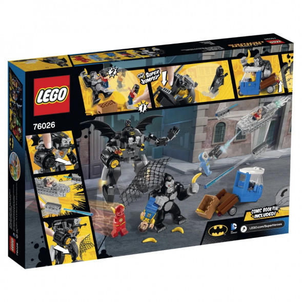 Конструктор LEGO Super Heroes 76026 Горилла Гродд сходит с ума в Хабаровске