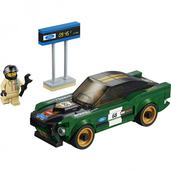 Конструктор LEGO Speed Champions 75884 1968 Ford Mustang Fastback в Хабаровске
