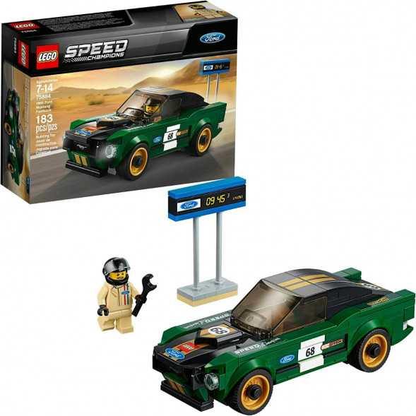 Конструктор LEGO Speed Champions 75884 1968 Ford Mustang Fastback в Хабаровске