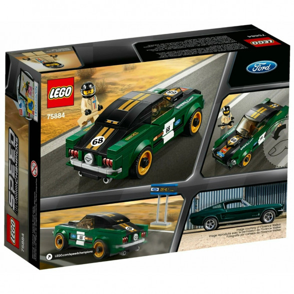 Конструктор LEGO Speed Champions 75884 1968 Ford Mustang Fastback в Хабаровске