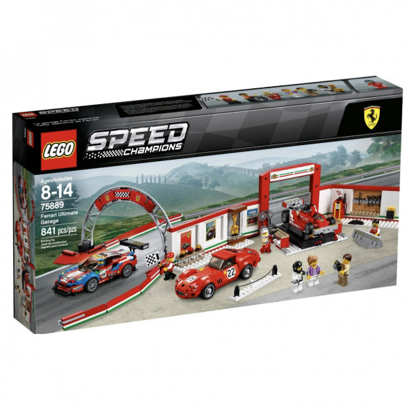 Конструктор LEGO Speed Champions 75889 Гараж Ferrari в Хабаровске