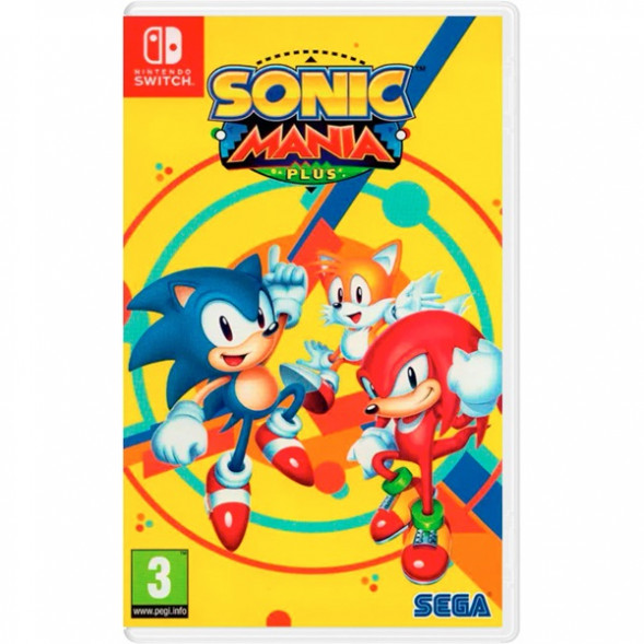 Игра Sonic Mania Plus [Nintendo Switch, английская версия] в Хабаровске