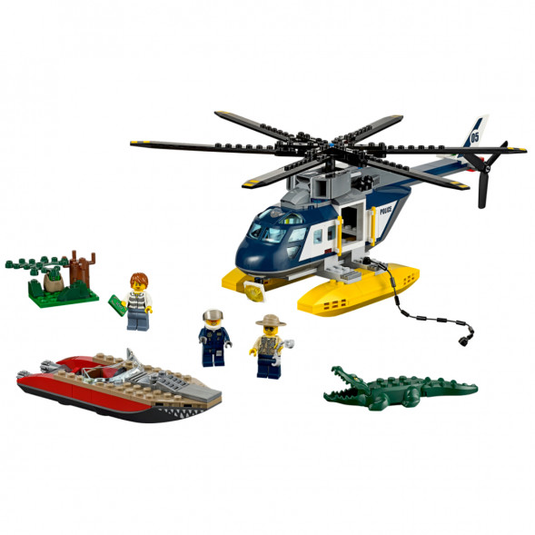Конструктор LEGO City 60067 Погоня на полицейском вертолёте в Хабаровске