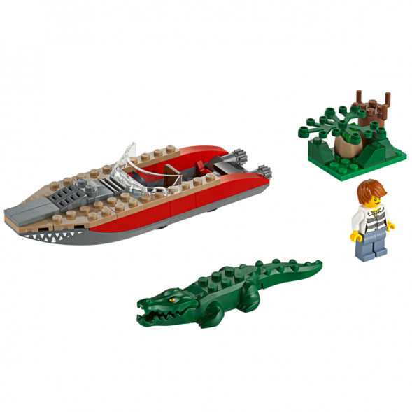 Конструктор LEGO City 60067 Погоня на полицейском вертолёте в Хабаровске