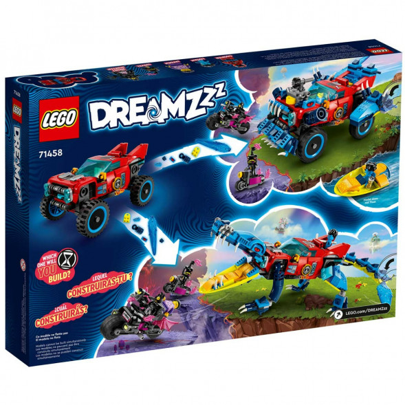 Конструктор LEGO DREAMZzz 71458 Автомобиль-крокодил в Хабаровске