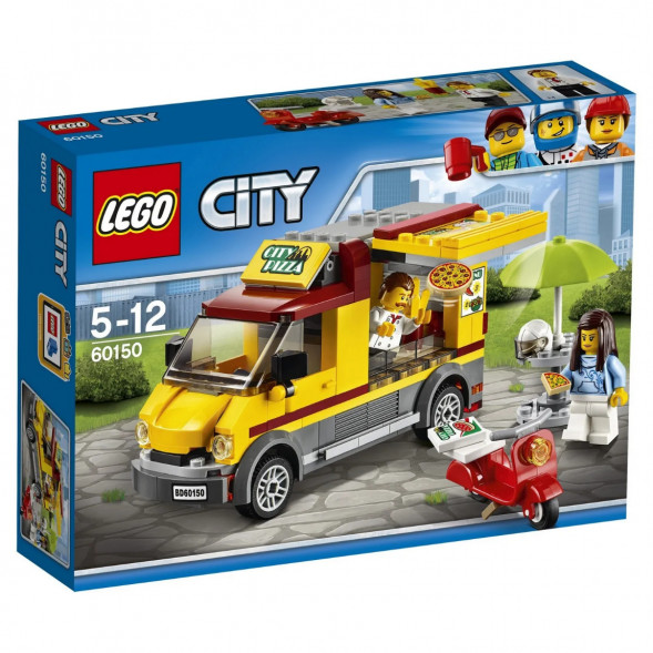 Конструктор LEGO City Great Vehicles 60150 Фургон-пиццерия в Хабаровске