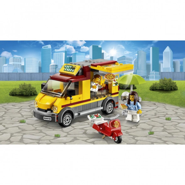 Конструктор LEGO City Great Vehicles 60150 Фургон-пиццерия в Хабаровске