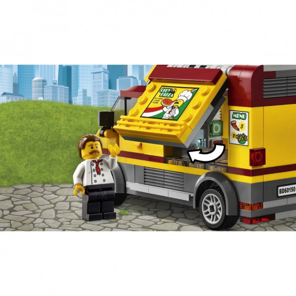 Конструктор LEGO City Great Vehicles 60150 Фургон-пиццерия в Хабаровске