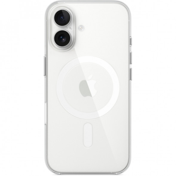 Чехол Apple Clear Case with MagSafe для iPhone 16 Plus, прозрачный (MA7D4ZM/A) в Хабаровске