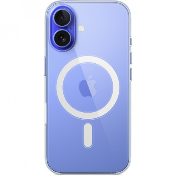 Чехол Apple Clear Case with MagSafe для iPhone 16 Plus, прозрачный (MA7D4ZM/A) в Хабаровске