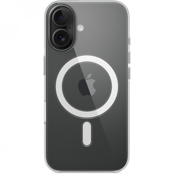 Чехол Apple Clear Case with MagSafe для iPhone 16 Plus, прозрачный (MA7D4ZM/A) в Хабаровске
