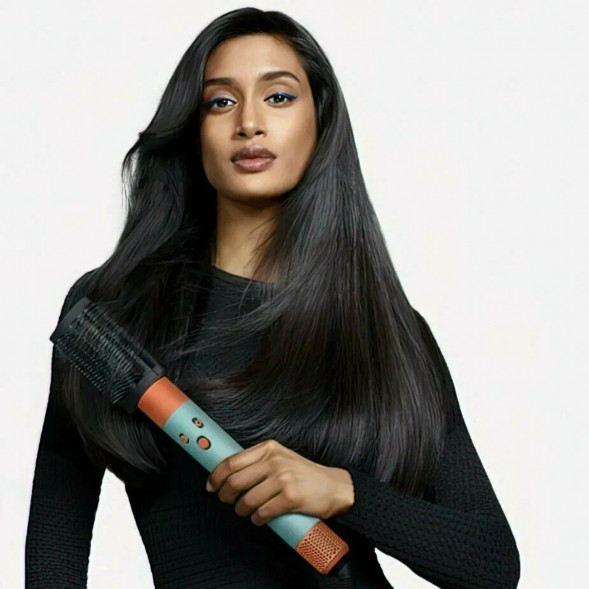 Cтайлер Dyson Airwrap i.d. Straight+Wavy HS08, Ceramic Patina/Topaz Orange в Хабаровске