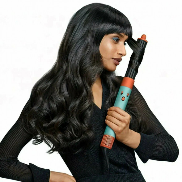 Cтайлер Dyson Airwrap i.d. Straight+Wavy HS08, Ceramic Patina/Topaz Orange в Хабаровске