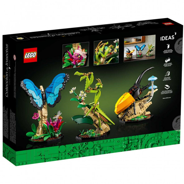 Конструктор LEGO Ideas 21342 Коллекция насекомых в Хабаровске