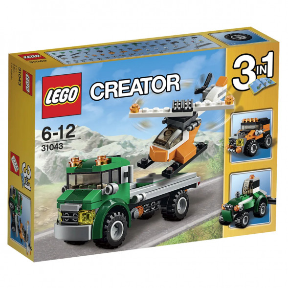 Конструктор LEGO Creator 31043 Перевозчик вертолета в Хабаровске