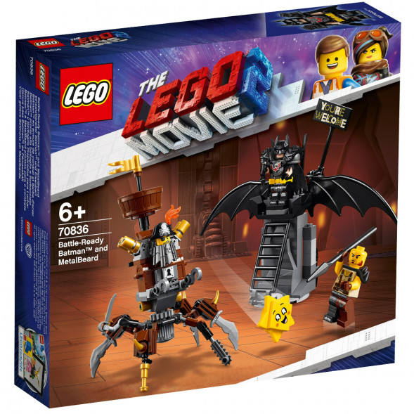 Конструктор LEGO Movie 70836 Боевой Бэтмен и Железная борода  в Хабаровске