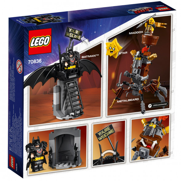 Конструктор LEGO Movie 70836 Боевой Бэтмен и Железная борода  в Хабаровске