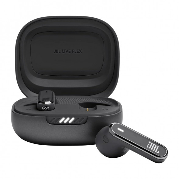 Беспроводные наушники JBL Live Flex, Black в Хабаровске