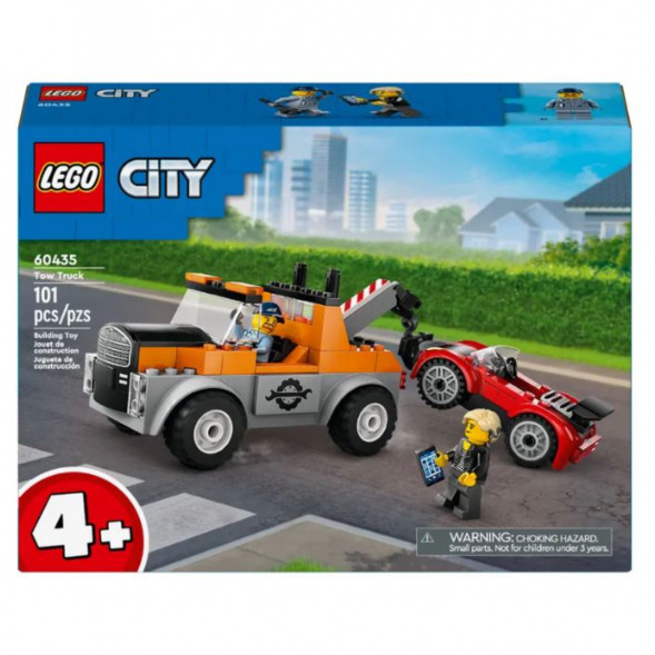 Конструктор LEGO City 60435 Ремонт эвакуаторов и спортивных автомобилей в Хабаровске
