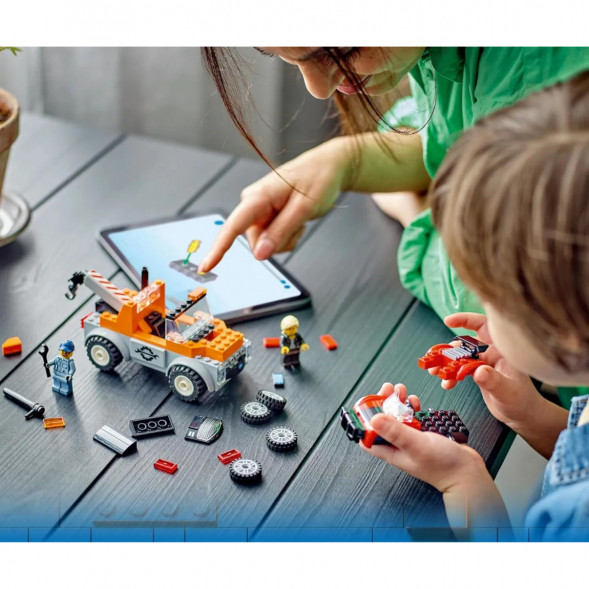 Конструктор LEGO City 60435 Ремонт эвакуаторов и спортивных автомобилей в Хабаровске