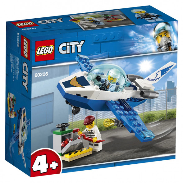 Конструктор LEGO City Police 60206 Воздушная полиция: патрульный самолет в Хабаровске