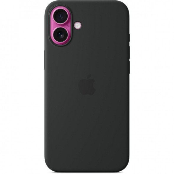 Чехол Apple для iPhone 16 Plus Silicone MagSafe, черный (MYY93ZM/A) в Хабаровске