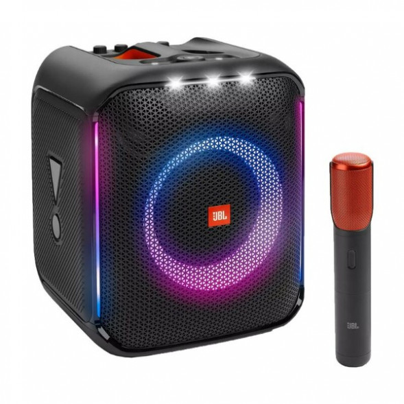 Портативная акустика JBL Partybox Encore + микрофон, черный в Хабаровске