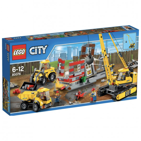 Конструктор LEGO City 60076 Снос здания в Хабаровске